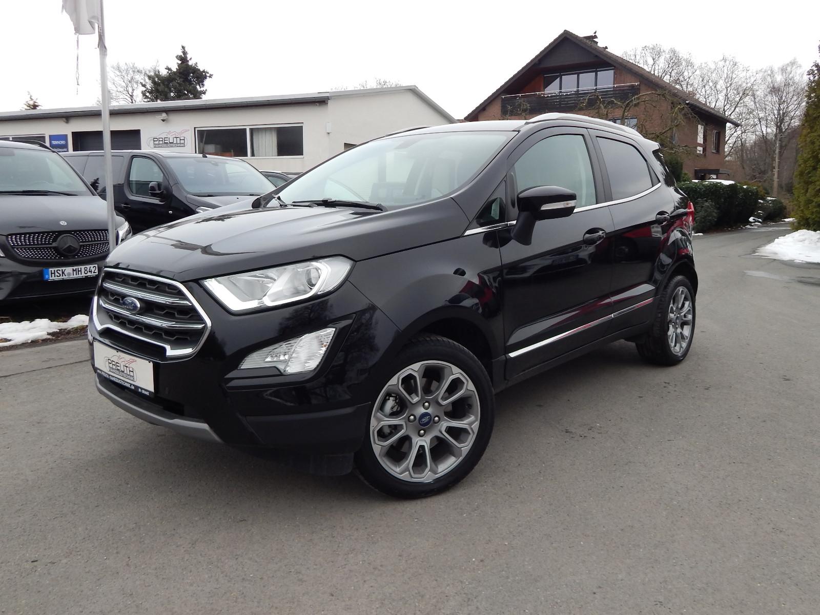 Ford EcoSport Titanium 1.Hand~Navi~Leder~Kamera~App