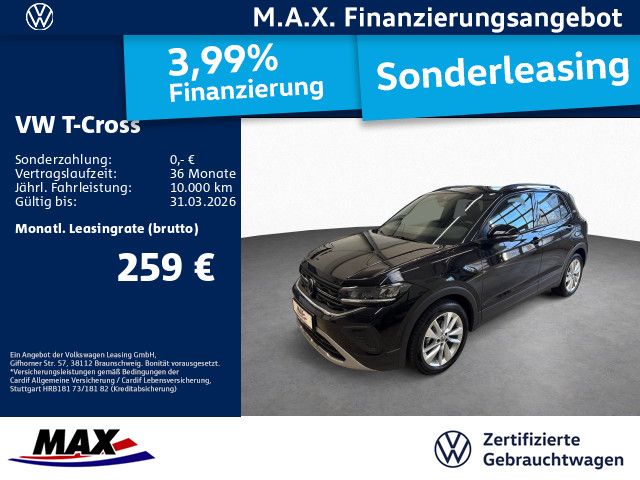 Volkswagen T-Cross 1.0 TSI DSG GOAL +LED+NAVI+AHK+ACC+PDC+