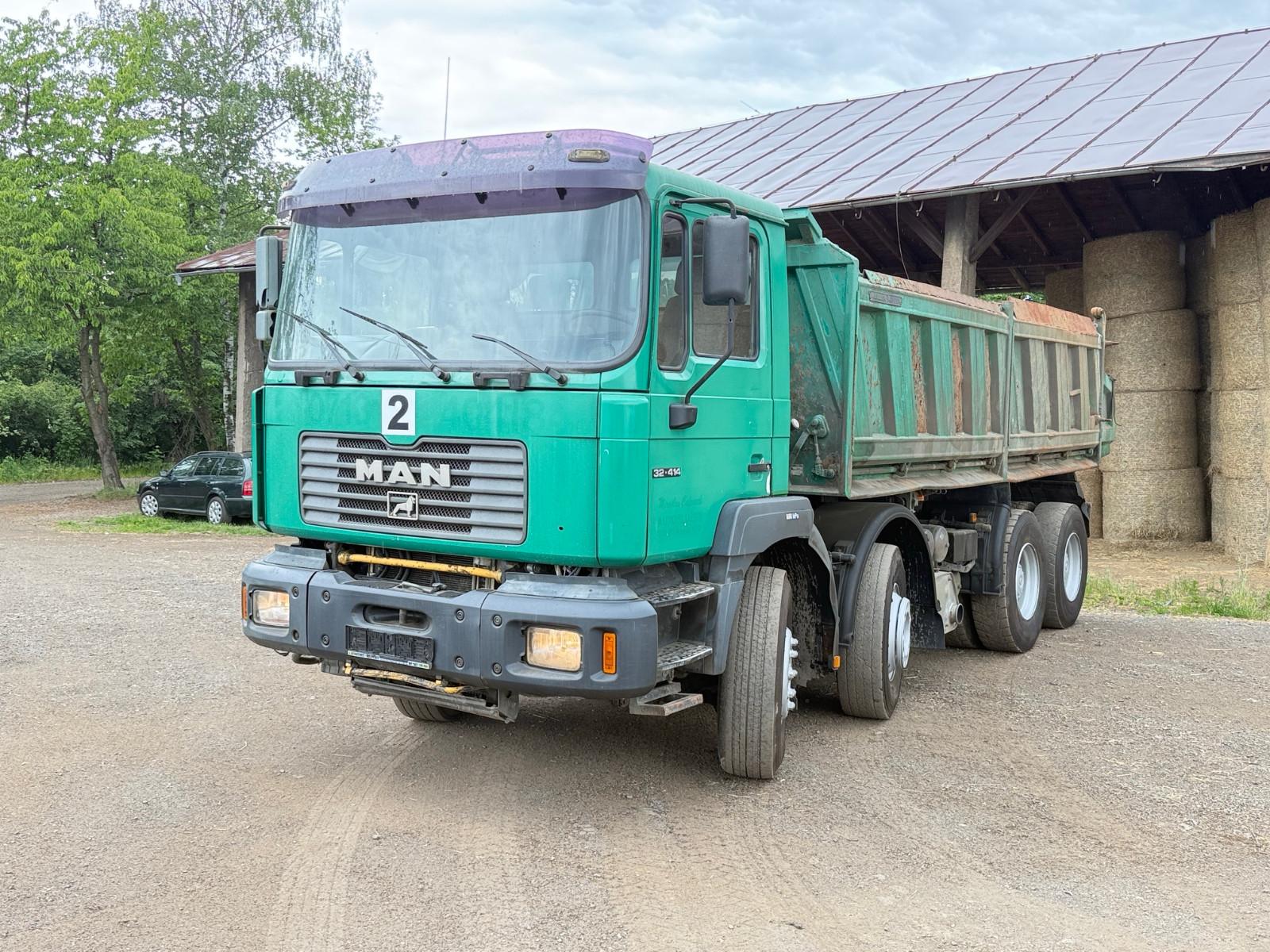 MAN 32.414 MANUAL 8X4 KIPPER