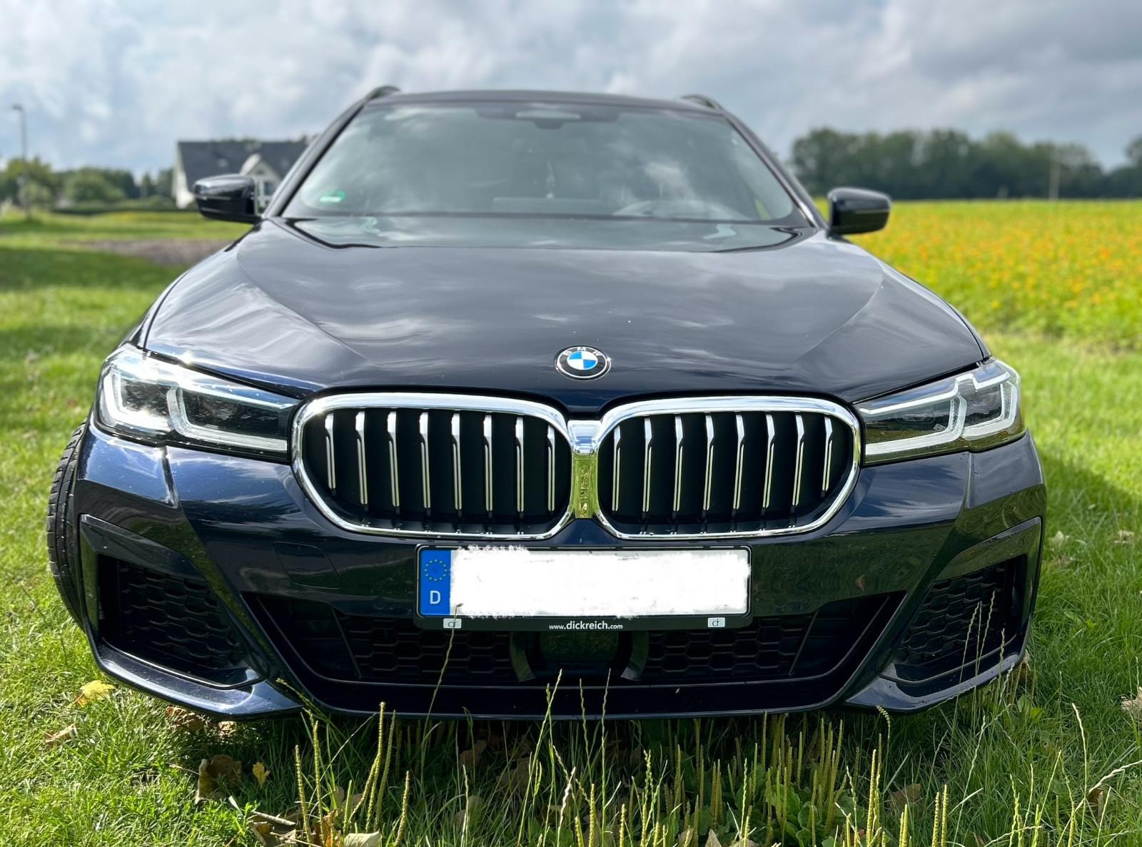 BMW 530 e M Hybrid Schiebedach Anhängerkupplung, миниатюра 7