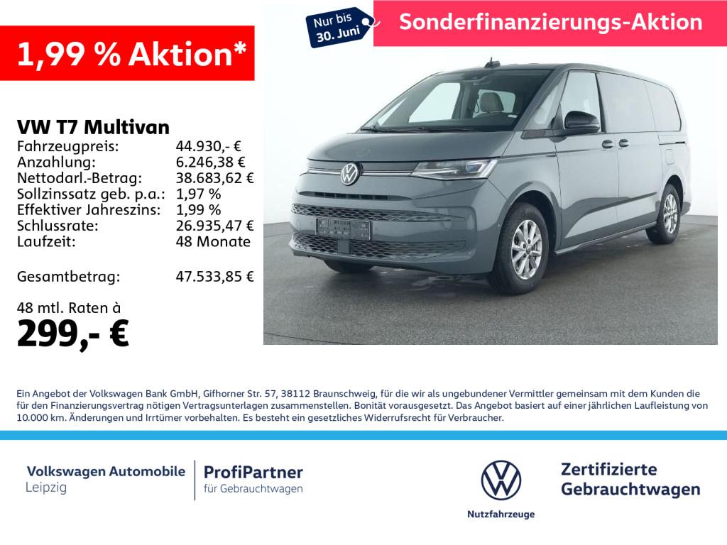 Volkswagen T7 Multivan TDI Lang Life*AHK*DSG*APP*GRA*PDC*IQ