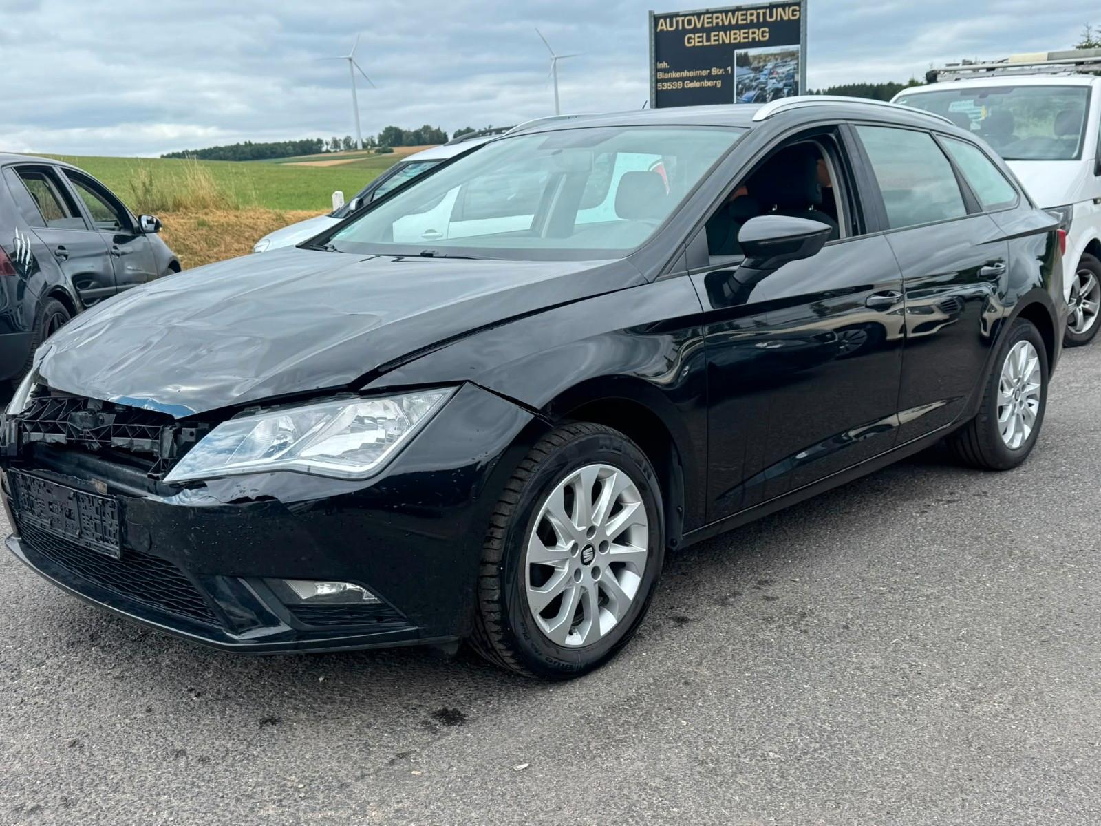 Seat Leon 2015 — rear view