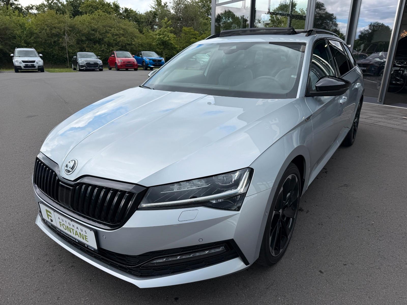 Skoda Superb Kombi 2,0TDi Sportline 4x4 AHK Pano Canto