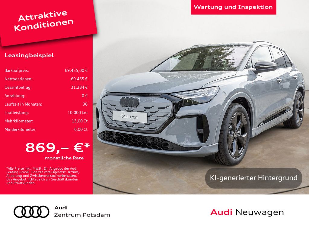 Audi Q4 SUV e-tron performance PANO HUD NAVI SONOS