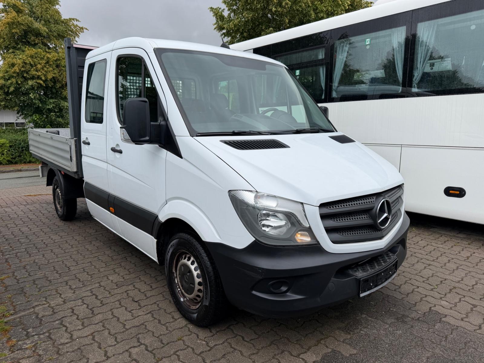 Mercedes-Benz Sprinter 214 CDI Pritsche DoKa Klima 6 Sitze AHK