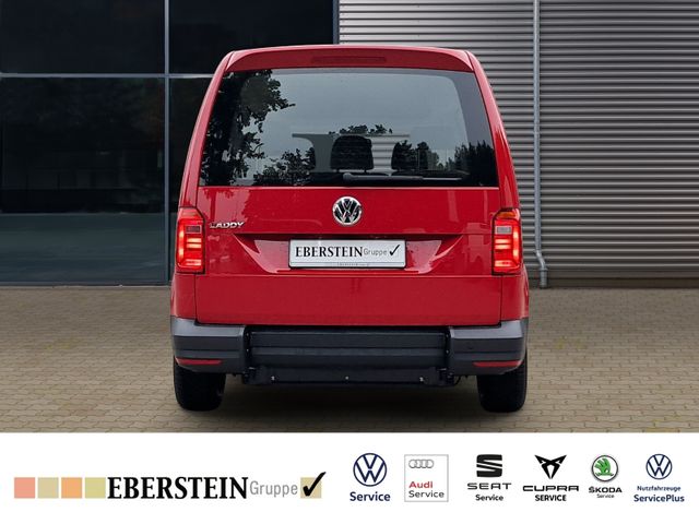 Volkswagen Caddy Trendline 1,0TSI Rollstuhlrampe Klima GRA