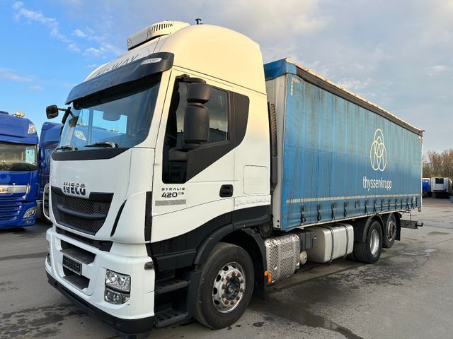 Iveco 420 Stralis 6x2 P+P 2xTank Retarder Dachklima