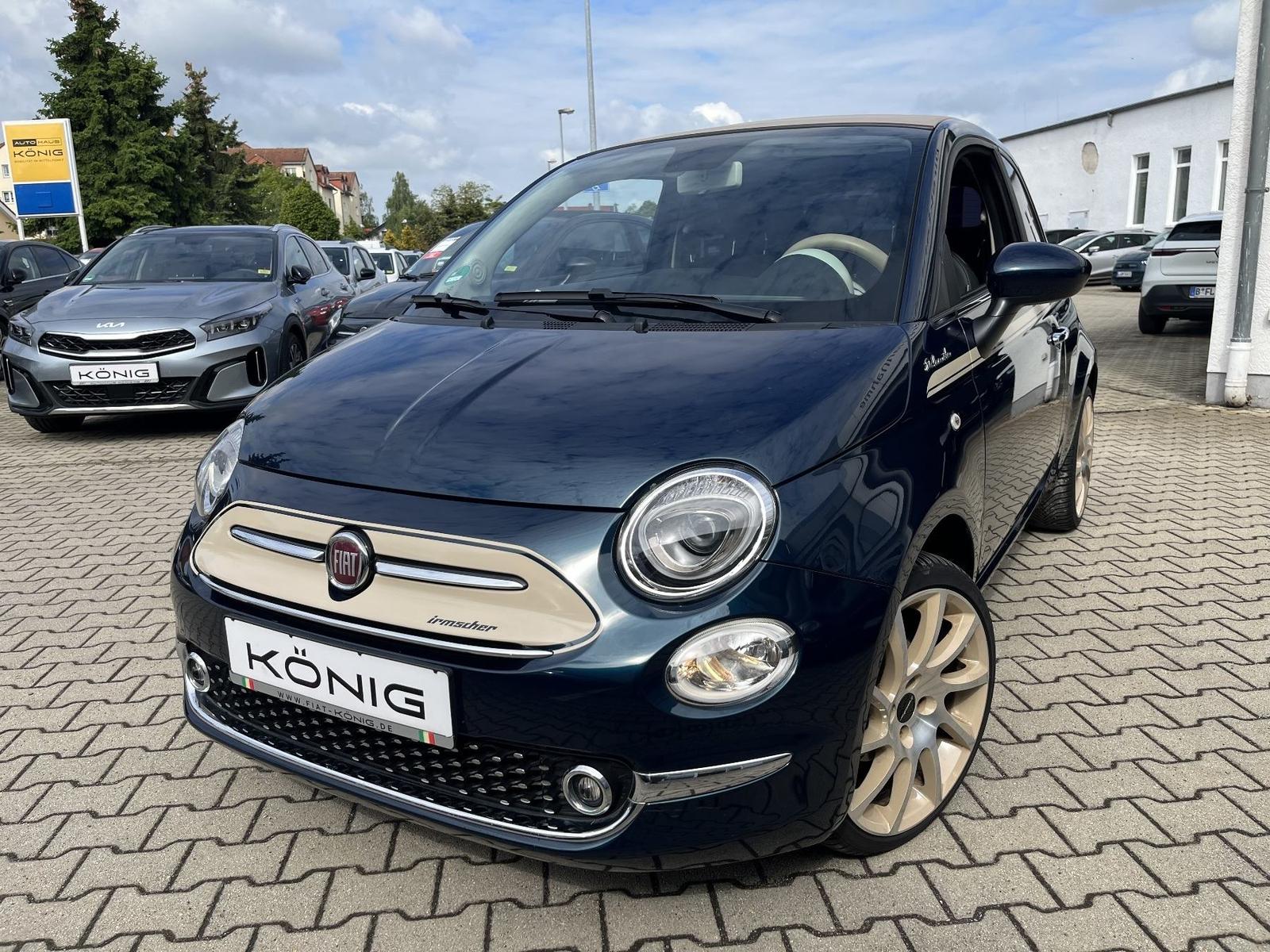 Fiat 500C Cabrio Irmscher Carplay*Klima*Leichtmetall