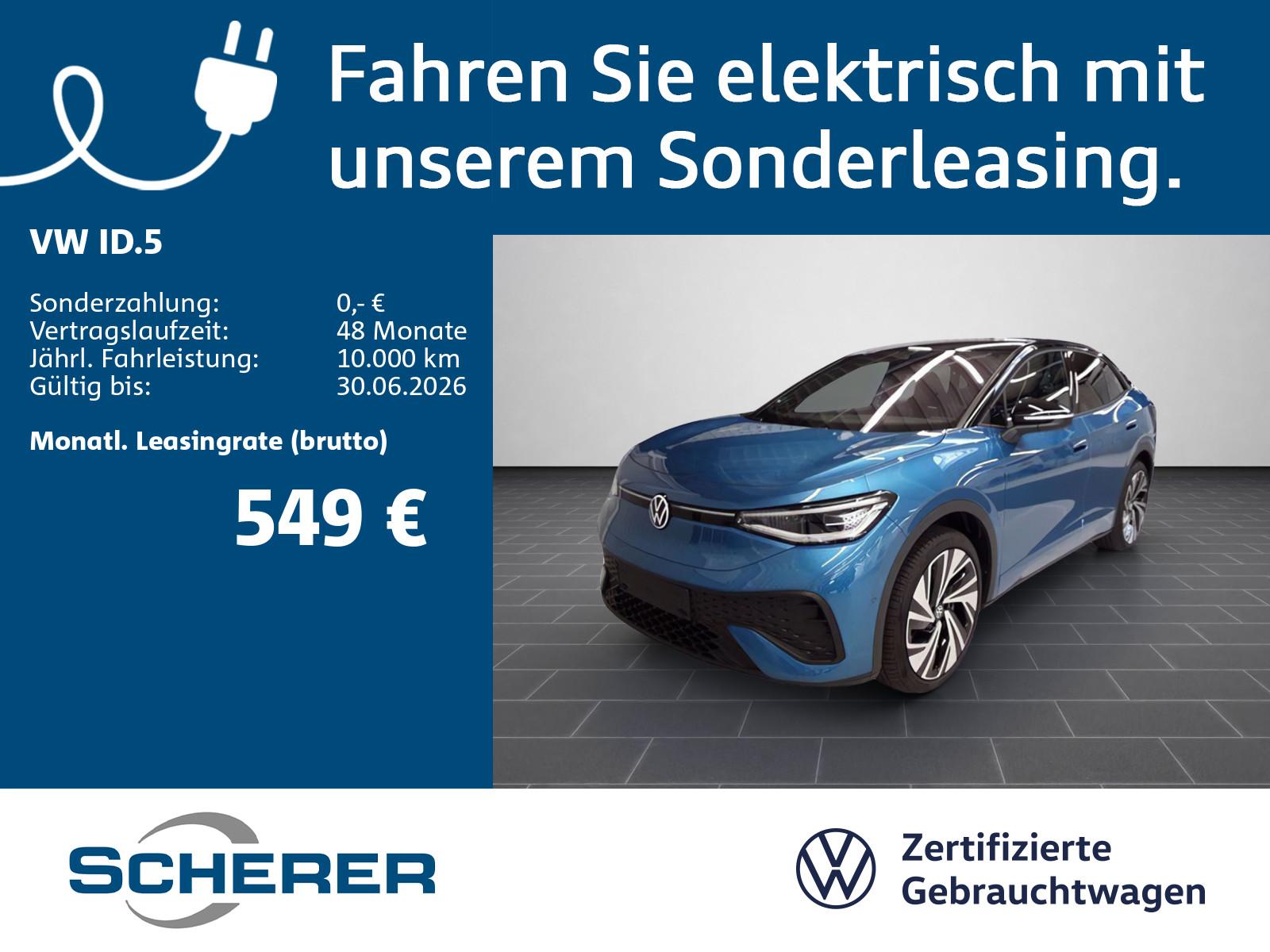 Volkswagen ID.5 Pro 77 kWh | 360° | ACC | AHK | Anschlussga