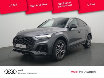 Audi Leasingangebot: Audi Q5 Sportback S line AHK PANO ACC MATRIX KAM360°