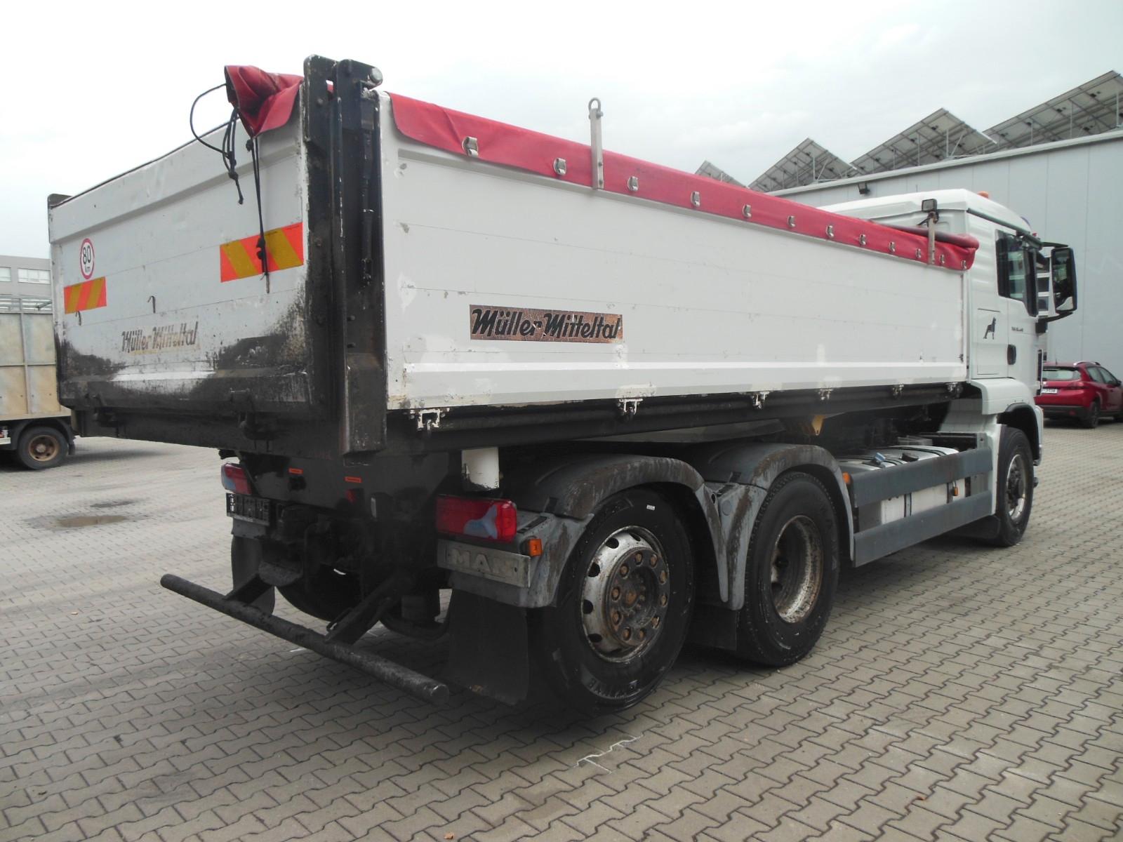 MAN TGS 26.440, 6X4H, MANUELL, EURO 5