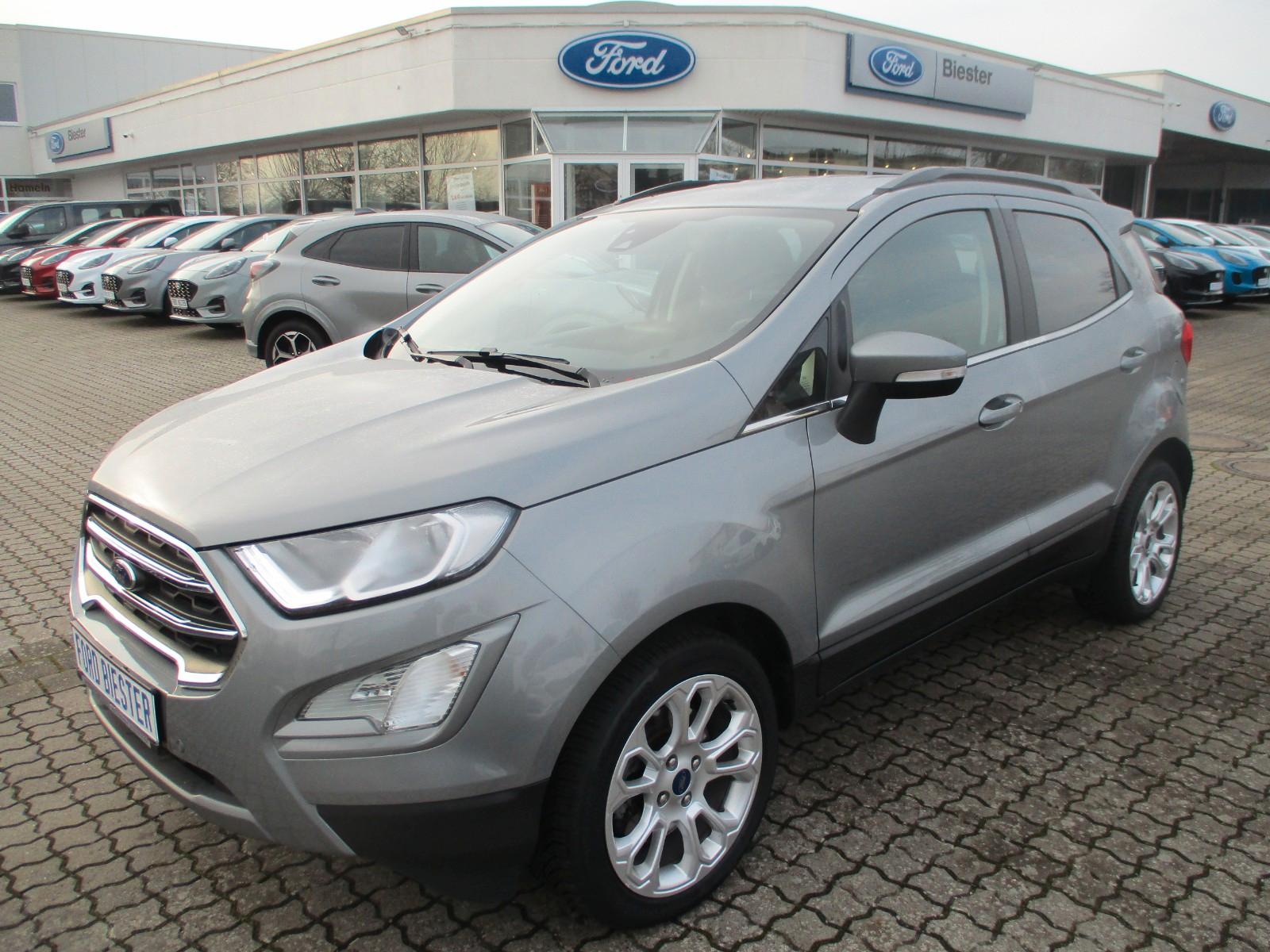 Ford EcoSport Titanium PDC + Kamera + Allwetter