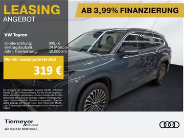 Volkswagen Leasingangebot: Volkswagen Tayron 2.0 TDI DSG 4M LIFE 7-SITZE 360° AHK MATR
