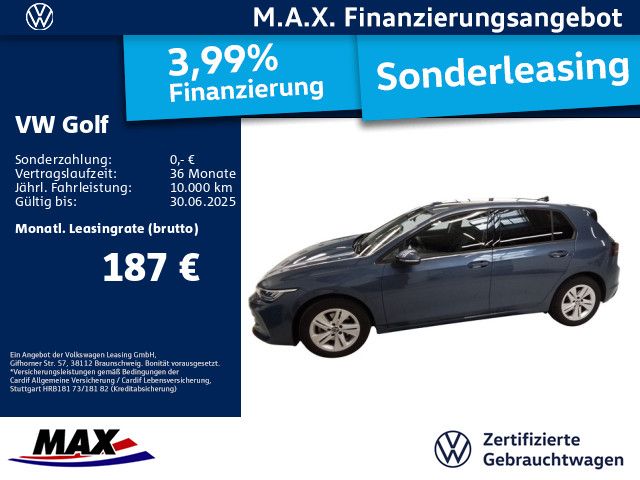 Volkswagen Golf VIII 1.5 TSI LIFE LED+HUD+PDC+APP+LANE ASSI