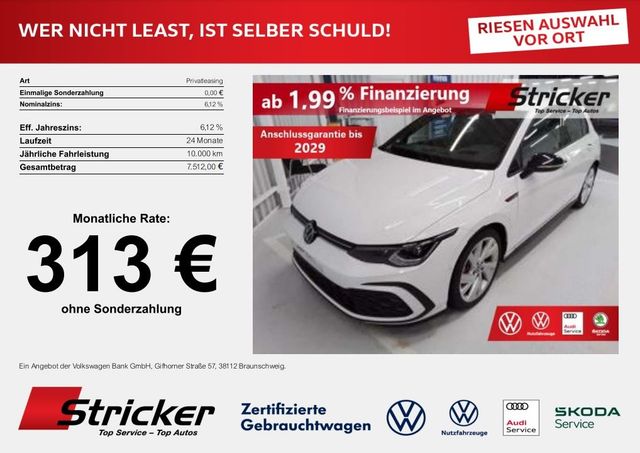 Volkswagen Golf GTI 2.0TSI DSG 313,-ohne Anzahlung Neu 60.0