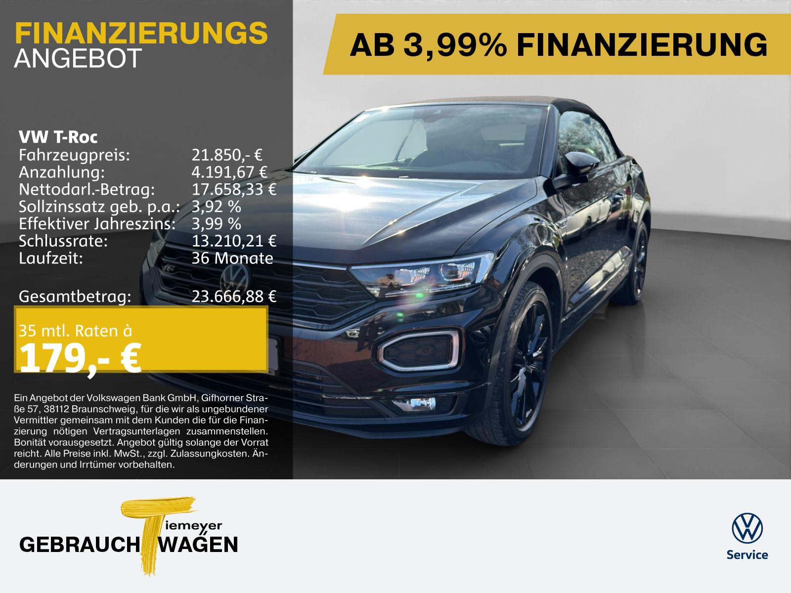 Volkswagen T-Roc Cabrio 1.5 TSI R-LINE LM18 LEDER NAVI