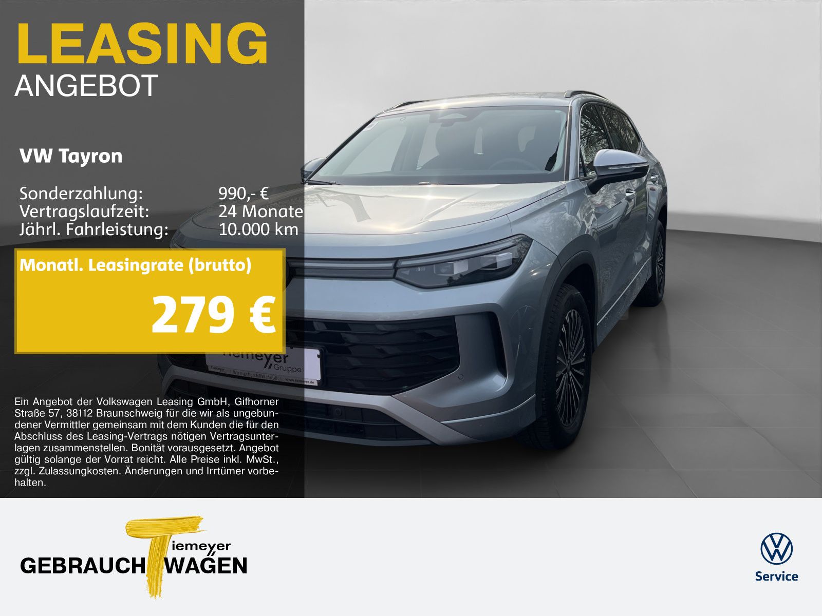 Volkswagen Tayron 1.5 eTSI DSG LIFE IQ.LIGHT 360 AHK 7-SITZ