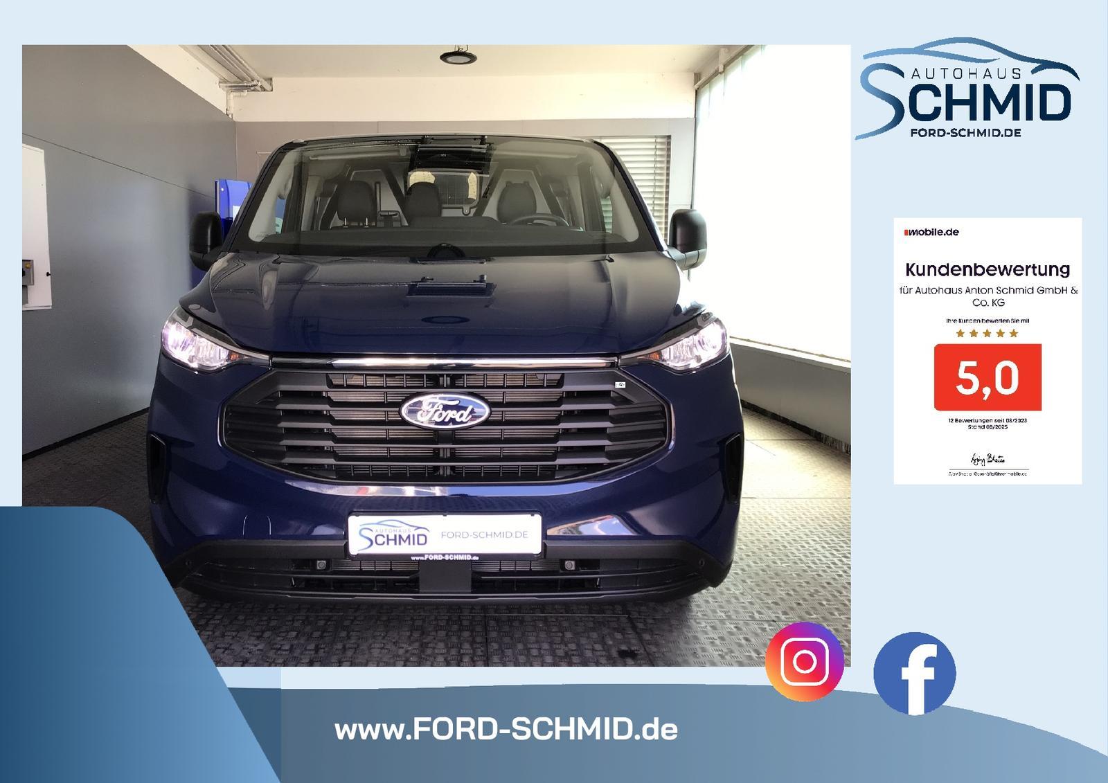 Ford Transit Custom 280 L1 Trend+AHK+70 LTR.+TANK+UVM