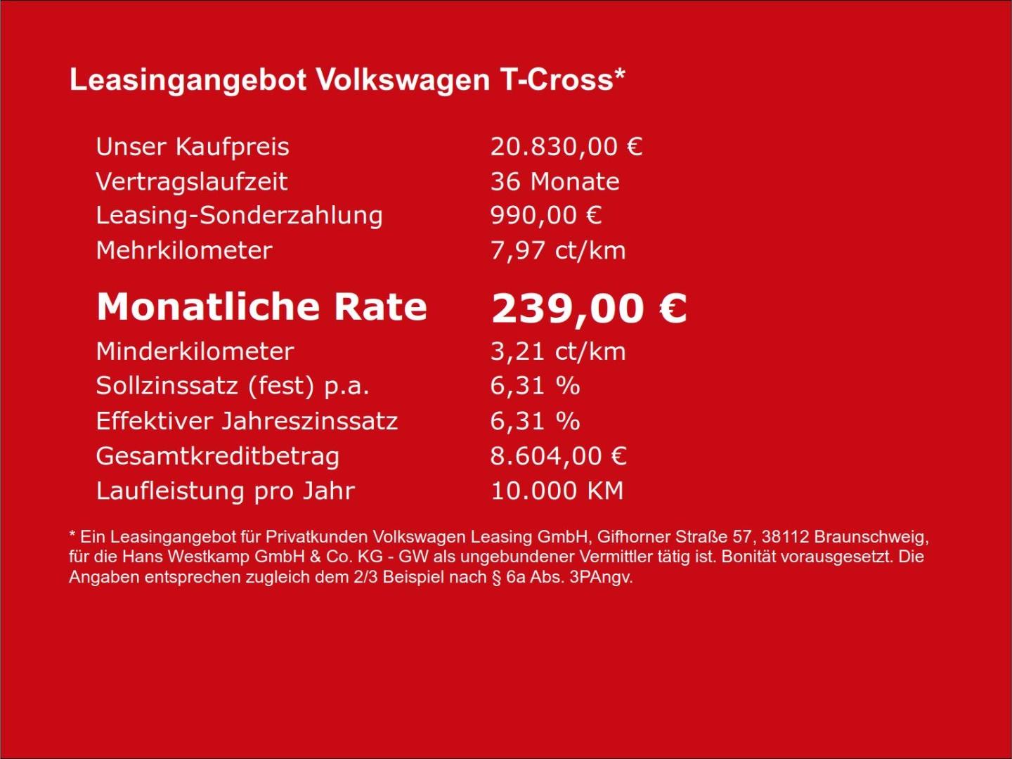 Volkswagen T-Cross R-Line 1.0 TSI DSG Led ACC Navi, миниатюра 6