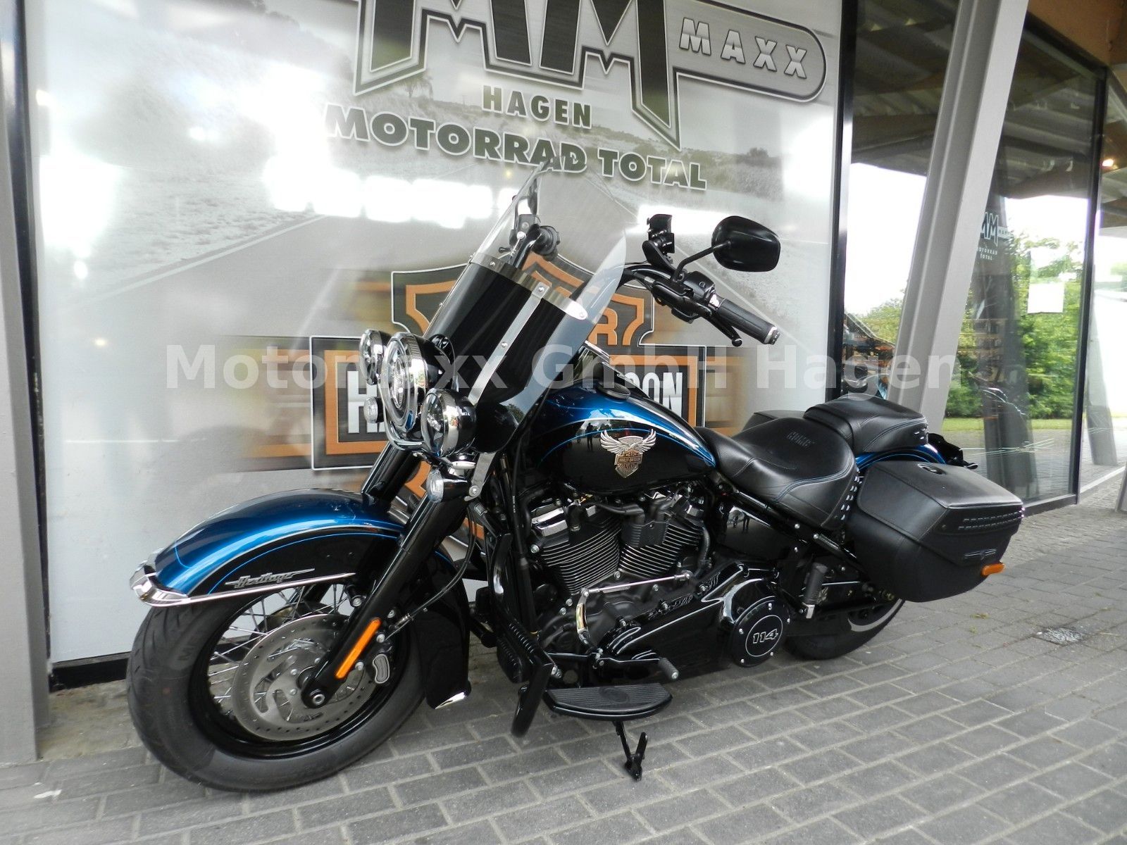 Fahrzeugabbildung Harley-Davidson Heritage Softail 115th Anniv. Kess-Tech etc.