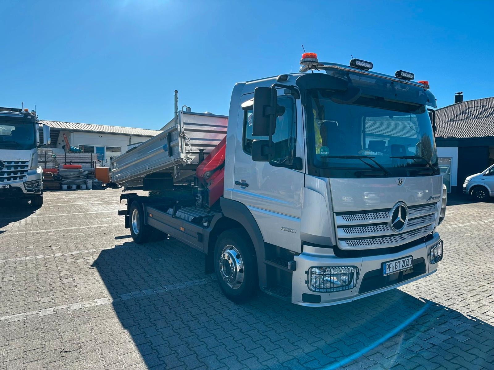 Mercedes-Benz Atego 3 4x2 12XX OM936 4x2 Kipper Kran