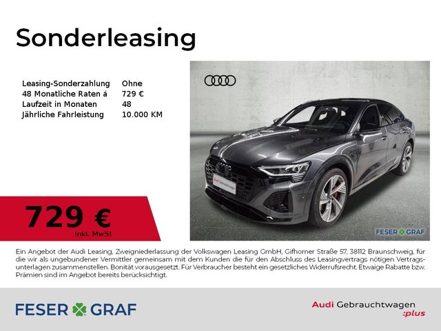 Audi Q8 Sportback e-tron 55 S Line Pano,HUD,Matrix,Sp