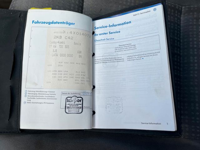 VW Caddy Life Kombi 1,9 Tdi*TÜV/AU NEU* Bild 14
