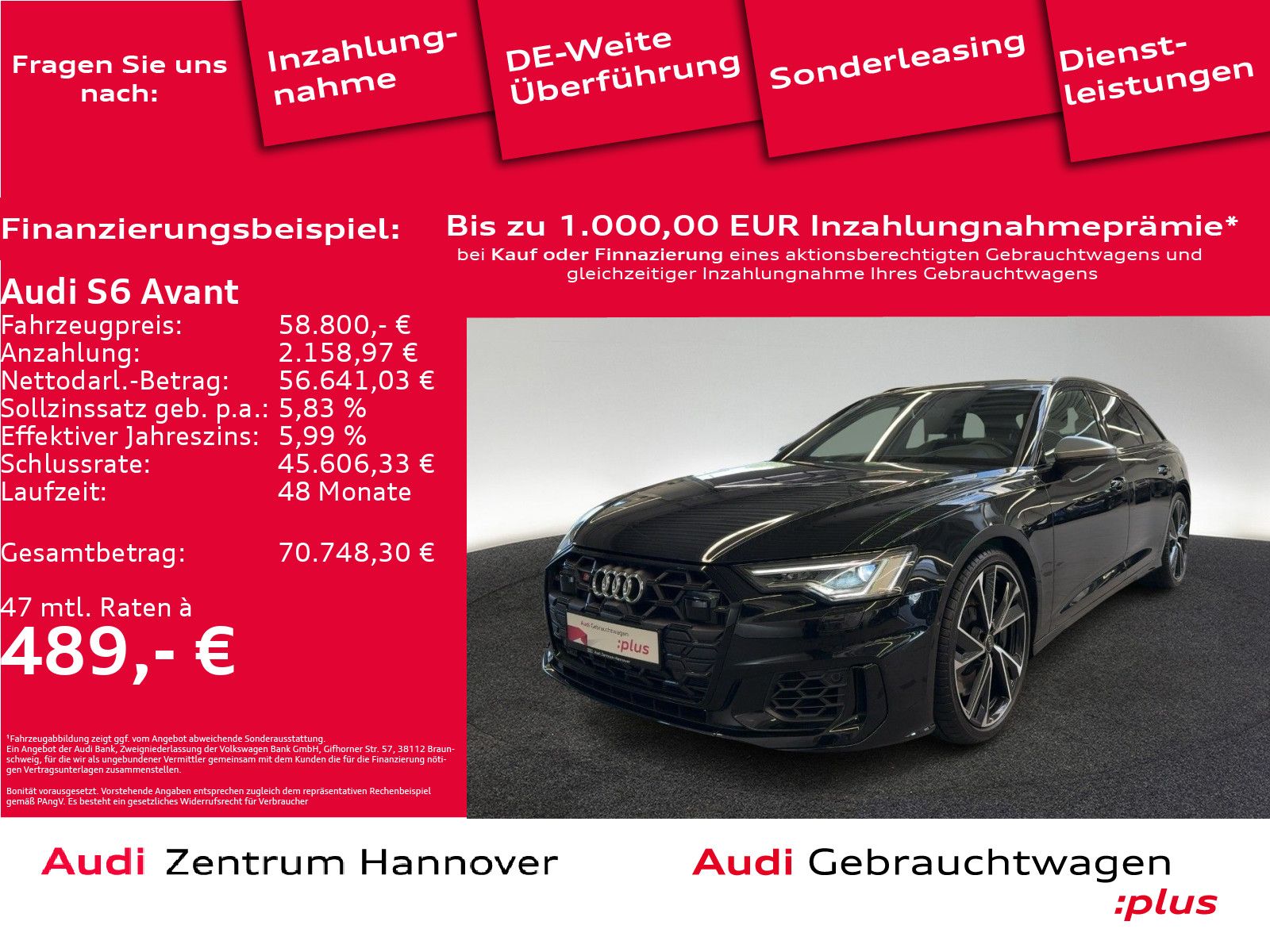 Audi S6 Avant TDI quattro Head-Up Kamera ACC Memory
