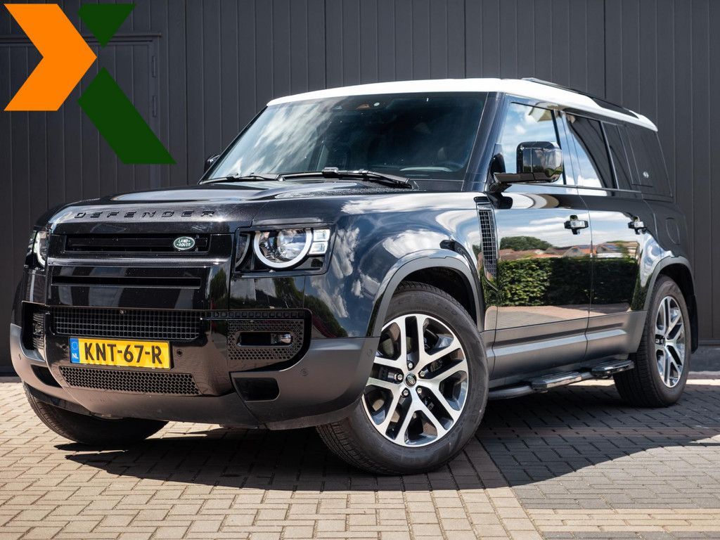 Land Rover Defender 110 2.0 P400e S | Black Pack | Leder in
