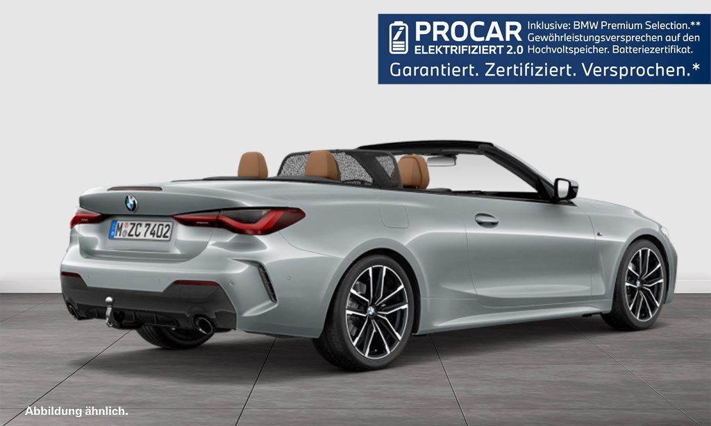 BMW 420i Cabrio M Sport Navi LED AHK H K ACC aktive foto 2