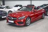 Mercedes-Benz C 180 Cabrio AMG- Line - Mercedes-Benz: Rot, Metallic, 180