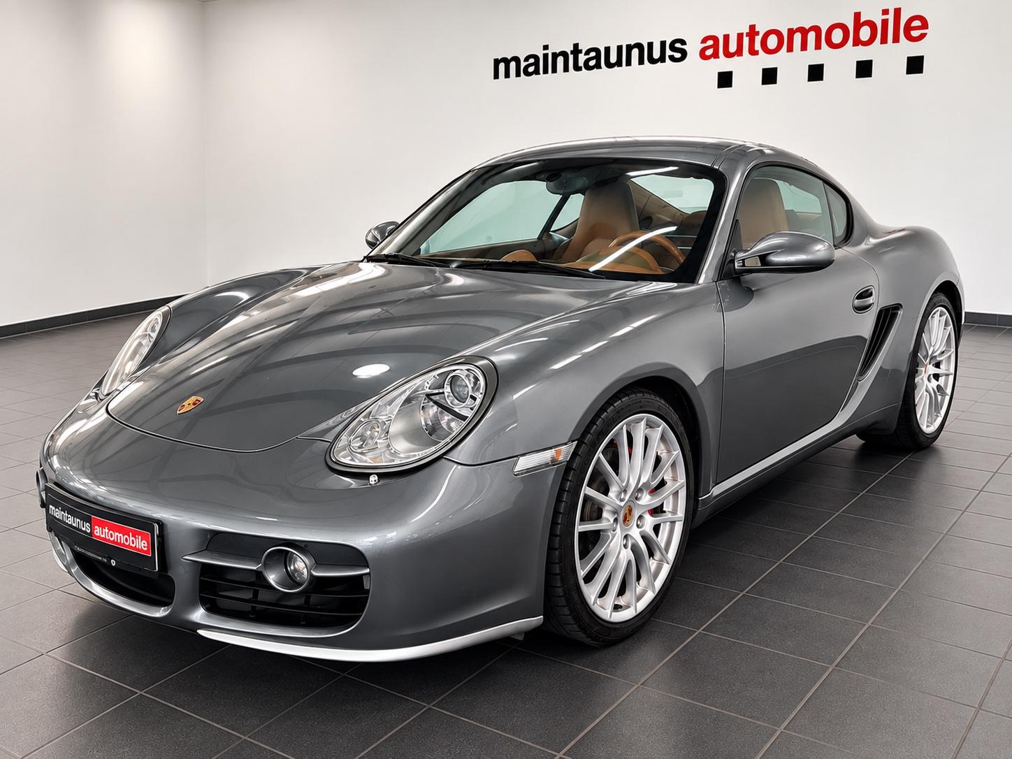 PORSCHE CAYMAN S - 295 CV - BVA - CUIR - GPS