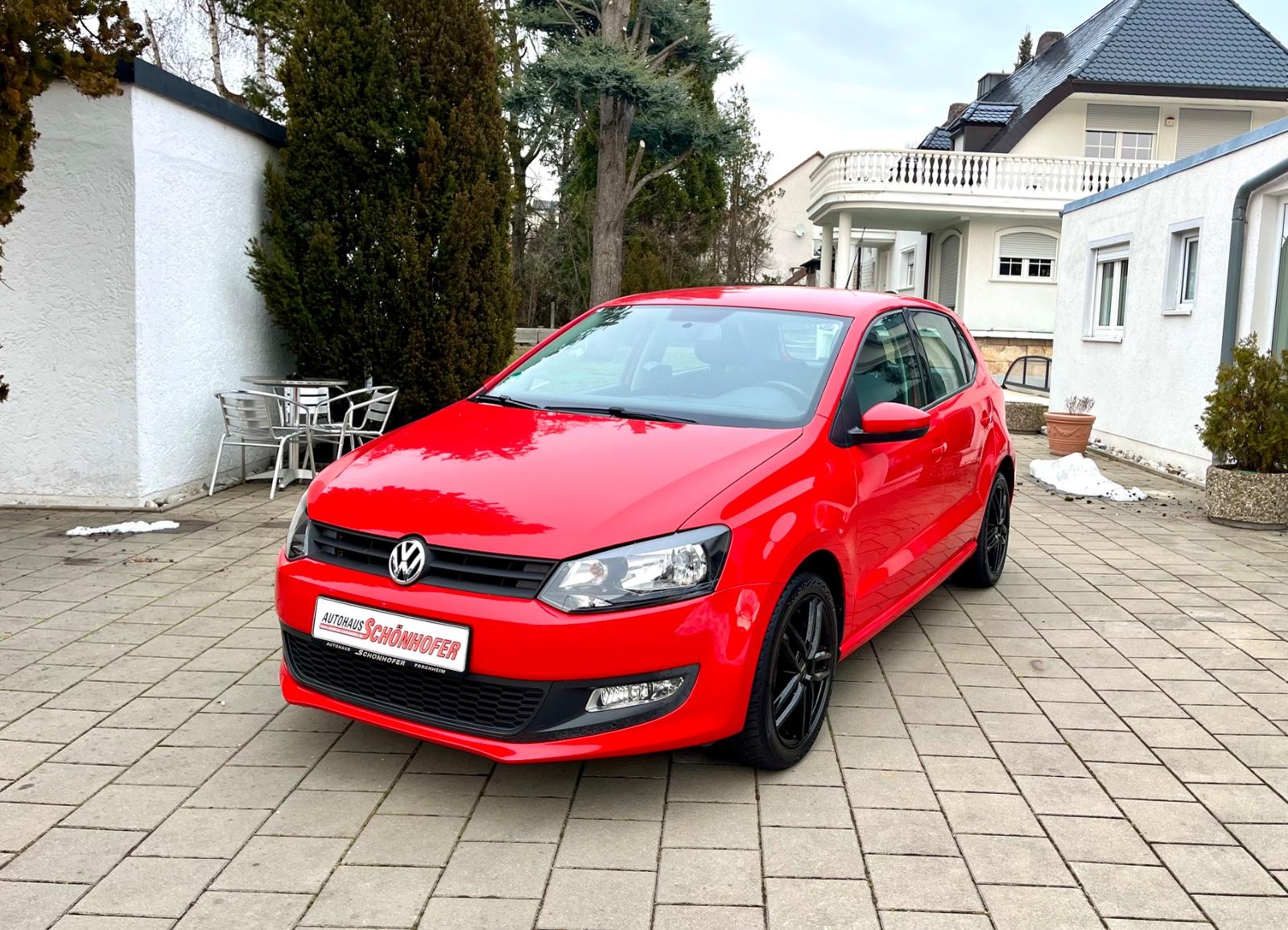 Volkswagen Polo 1.2 org.108' Km Scheckh. gepfl. unf.fr. 2.H