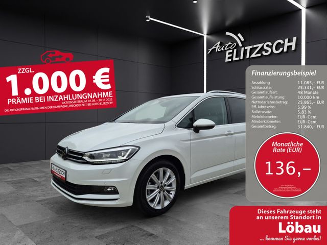 Volkswagen Touran TDI Highline DSG 7-Si LED AHK Navi AID AC