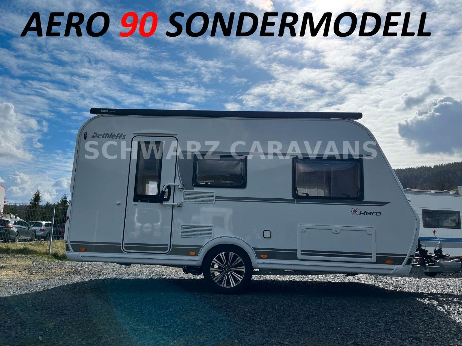 Dethleffs 410 QS AERO 90 JAHRE + MOVER + MARKISE + THULE B