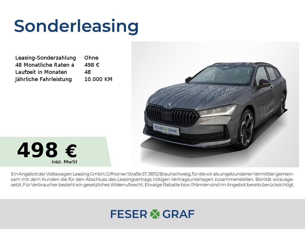 Skoda Superb Combi Sportline 2.0 TDI 4x4 DSG PANO/StHz