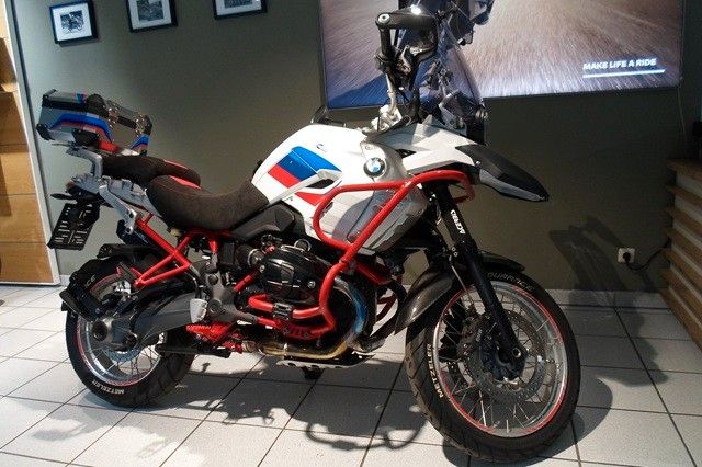 BMW R1200GS mit Ilmberger Carbonteile