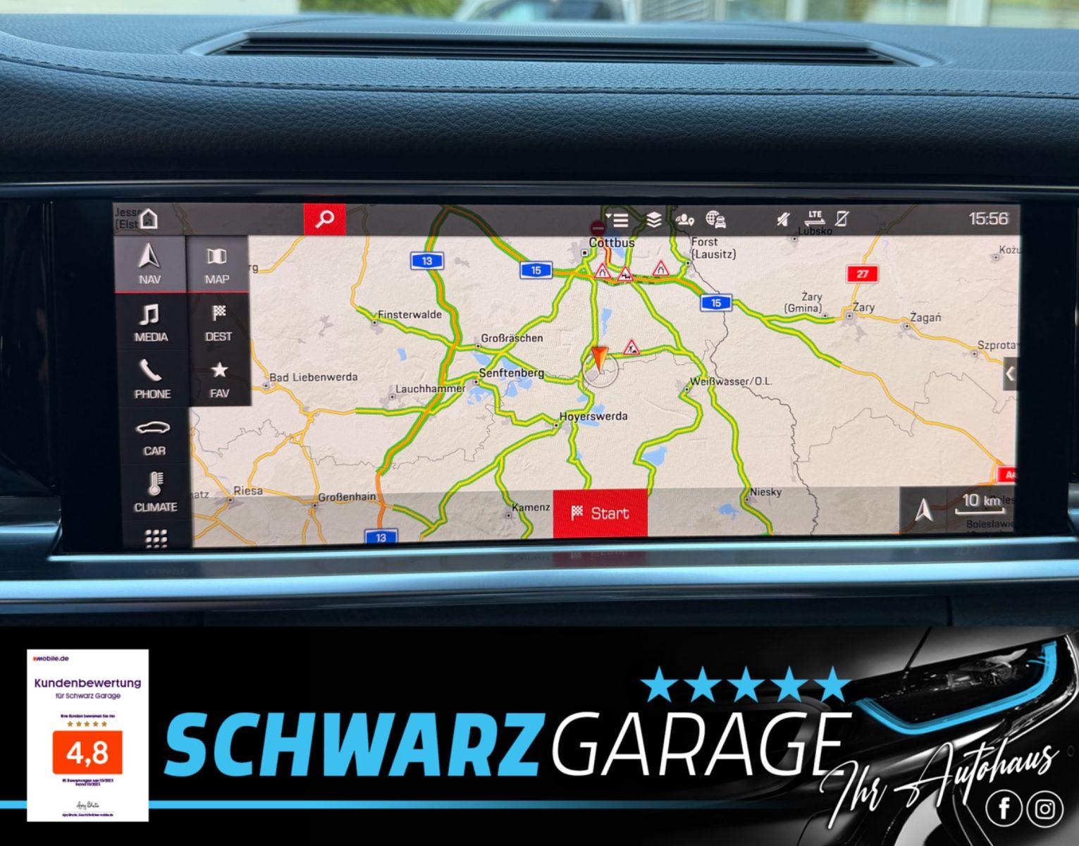 Porsche Panamera*SHZ*NAVI*LEDER*CARPLAY*1.HAND* foto 12