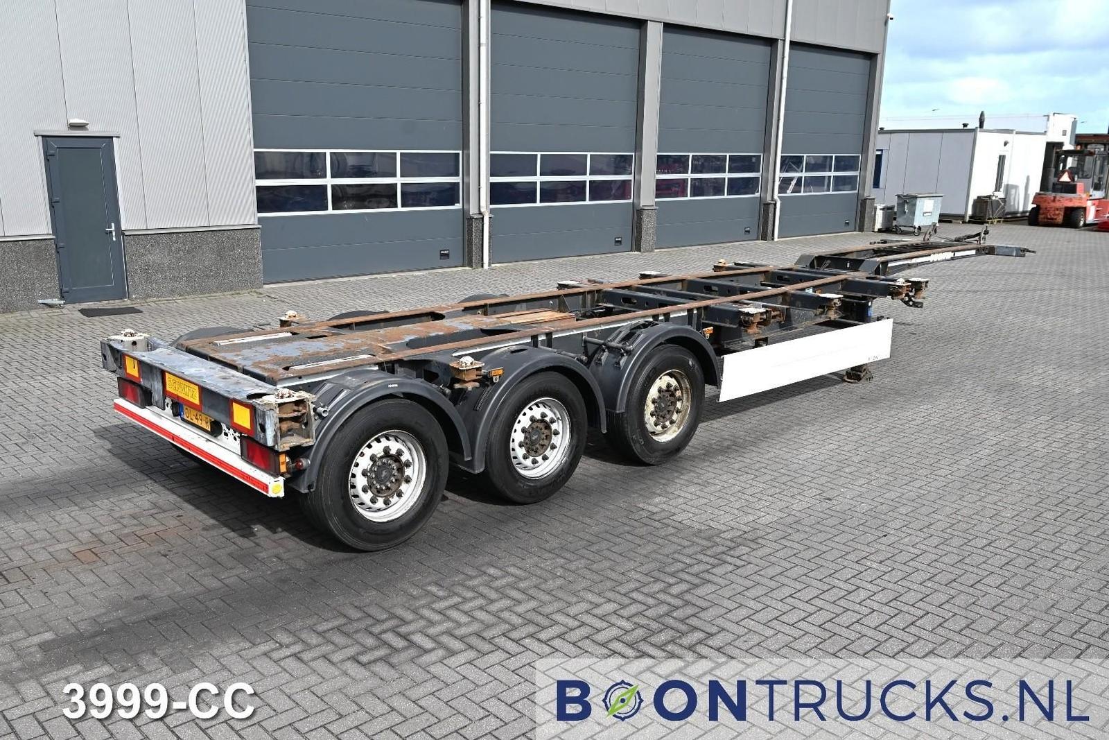 Schmitz Cargobull SCF 24 | 2x20-30-40-45ft HC * LIFT AXLE * DISC *