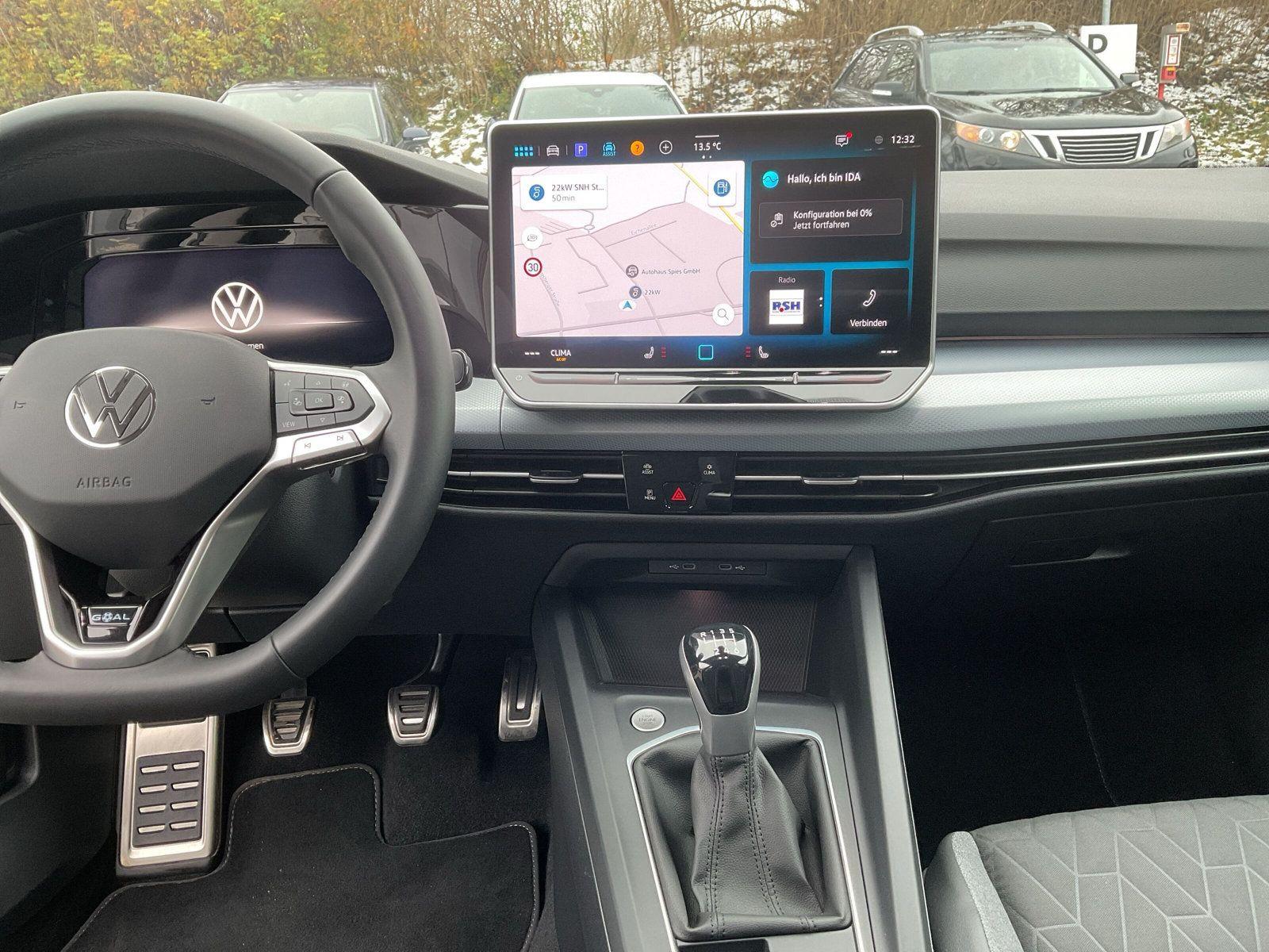Volkswagen Golf VIII Goal 1.5 TSI AHK ACC PDC Navi Sitzhzg, миниатюра 14