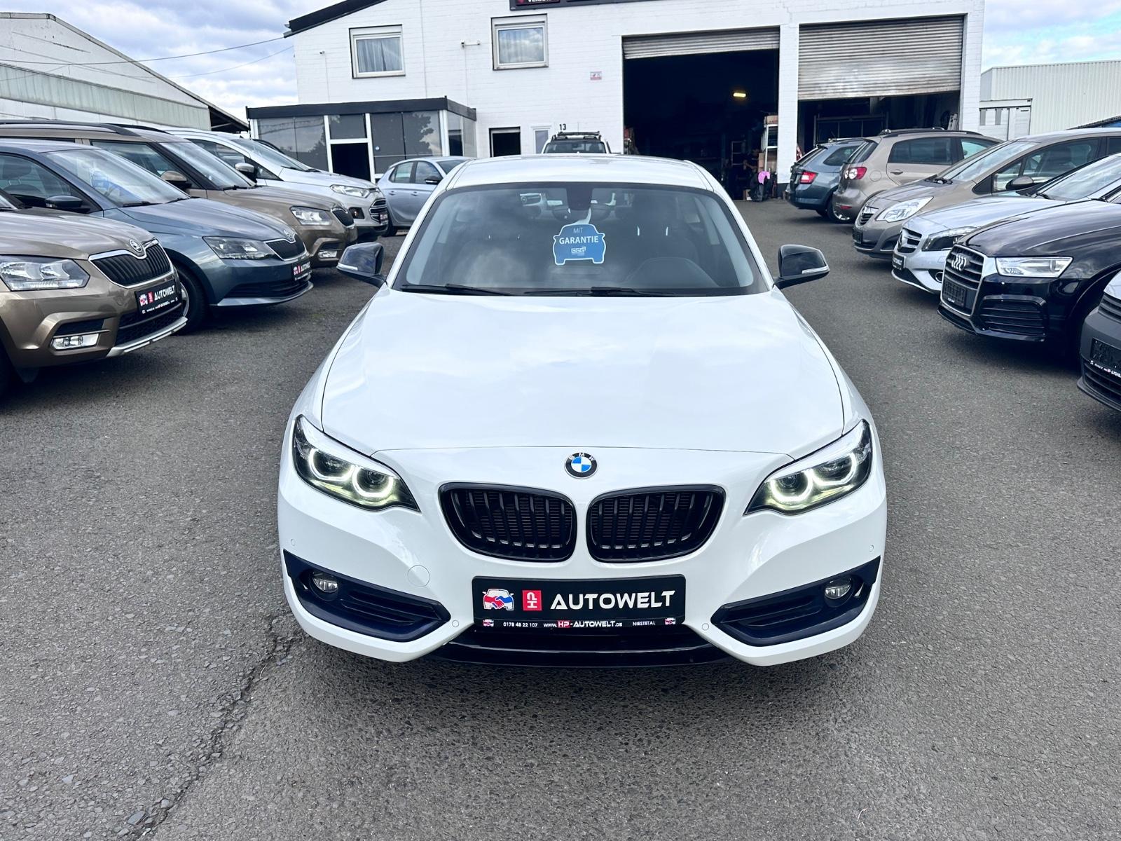BMW 218 d Coupe Sport Line Navi SitzHz PDC LED 1.Hand, миниатюра 3