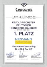 Concorde Centurion 1200 GSI 26t.*SlideOut*PKW-Plattform  - Concorde C1