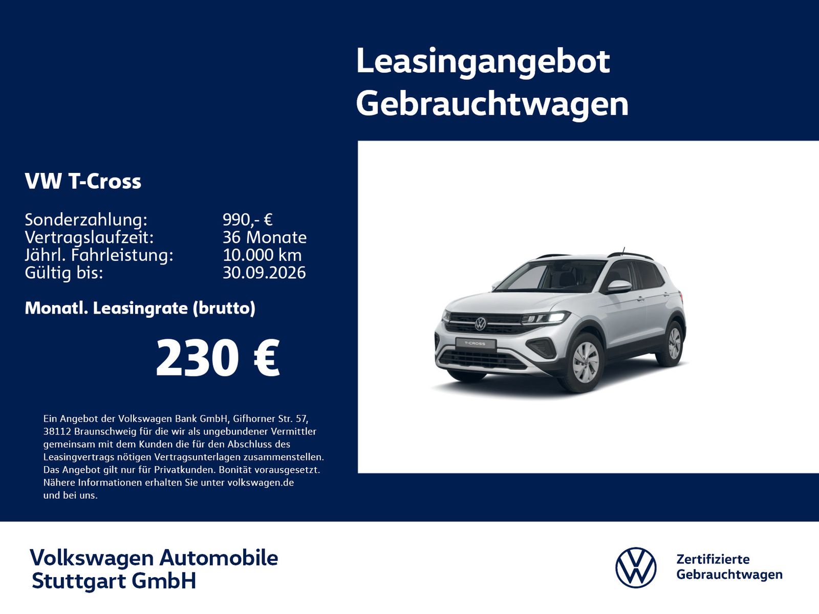 Volkswagen T-Cross Life 1.0 TSI DSG Navi Kamera ACC LED SHZ