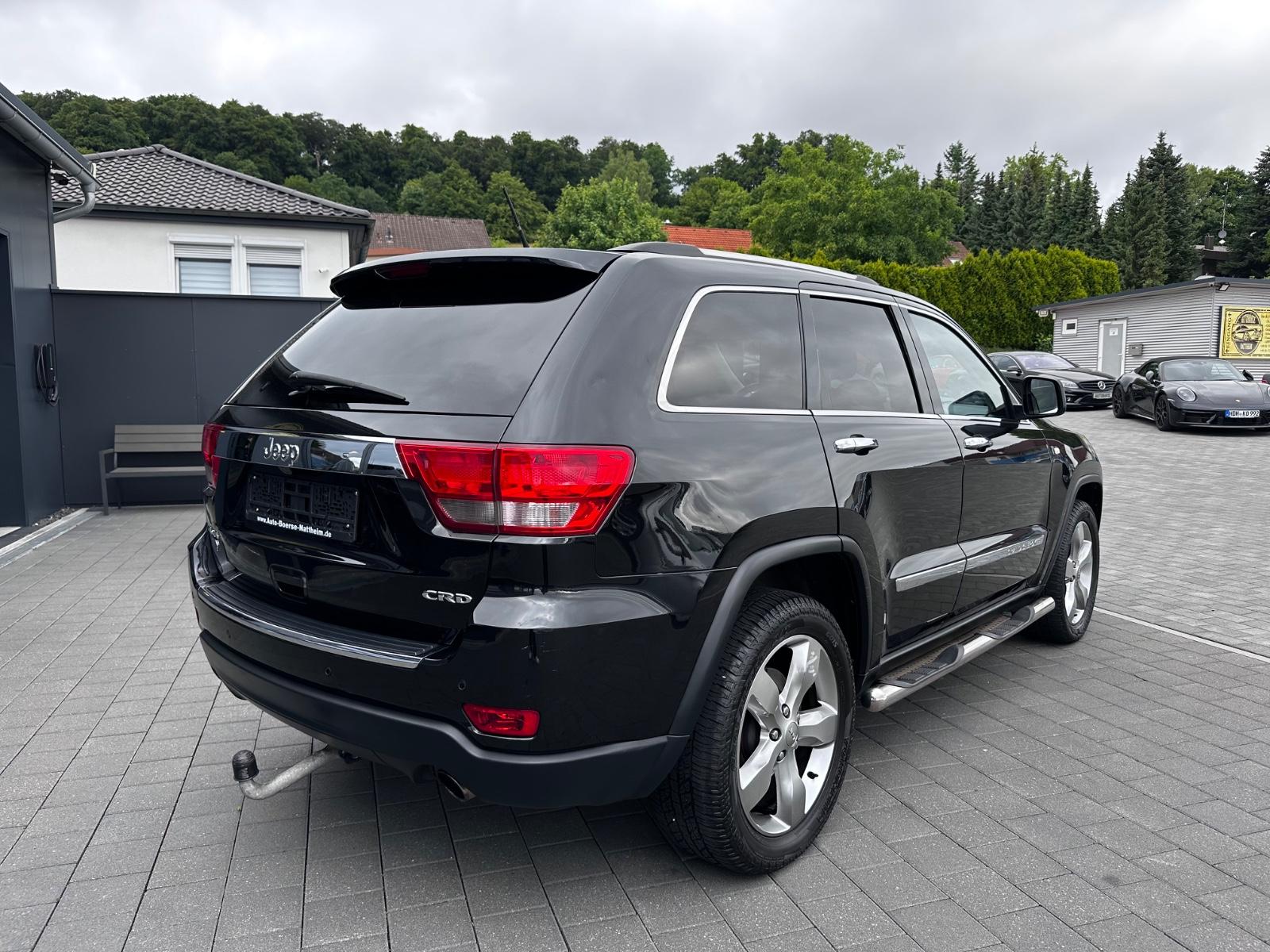 Jeep Grand Cherokee 3.0 CRD Overland | 241 ch | BVA | Cuir | GPS | Suspension pneumatique | Sièges chauffants | Attelage