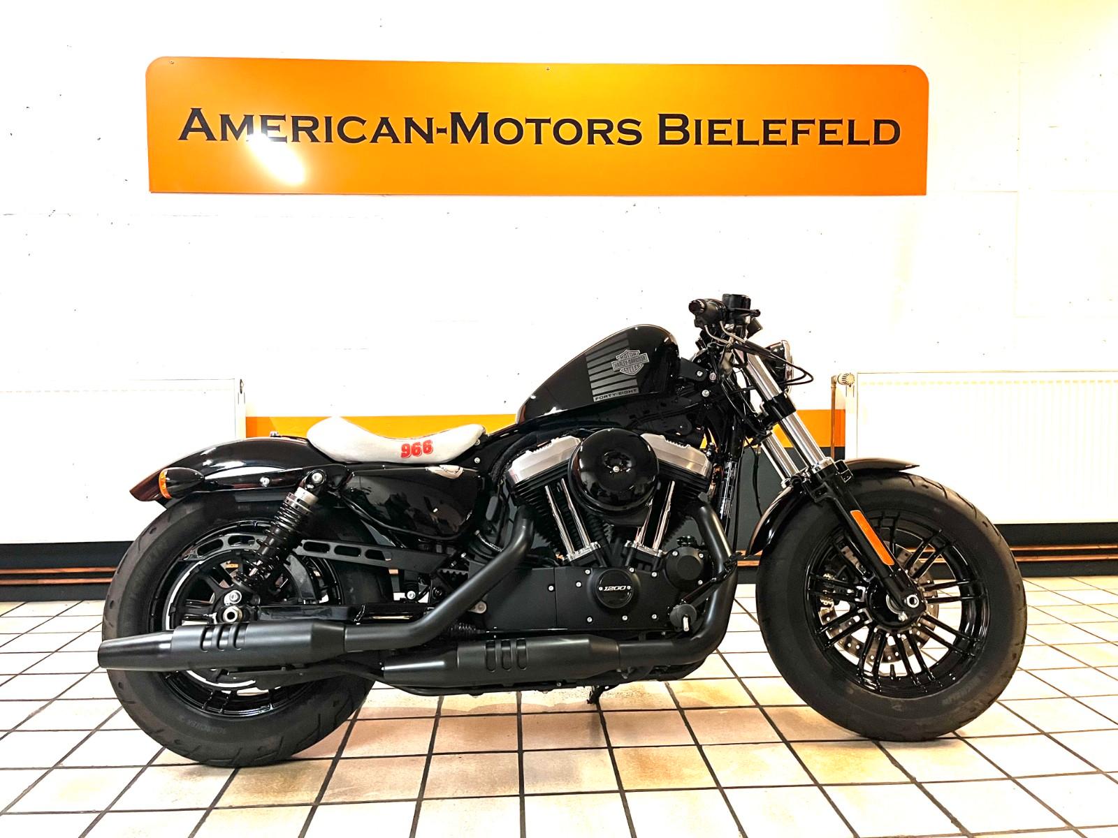 Harley-Davidson Forty-Eight 48 CAFÉ-RACER - DT. FZG.! WIE NEU!!