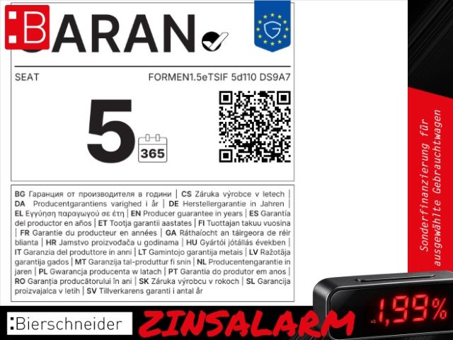 Cupra Formentor 1.5 TSI DSG 5-J-GARANTIE PANO AHK FULL
