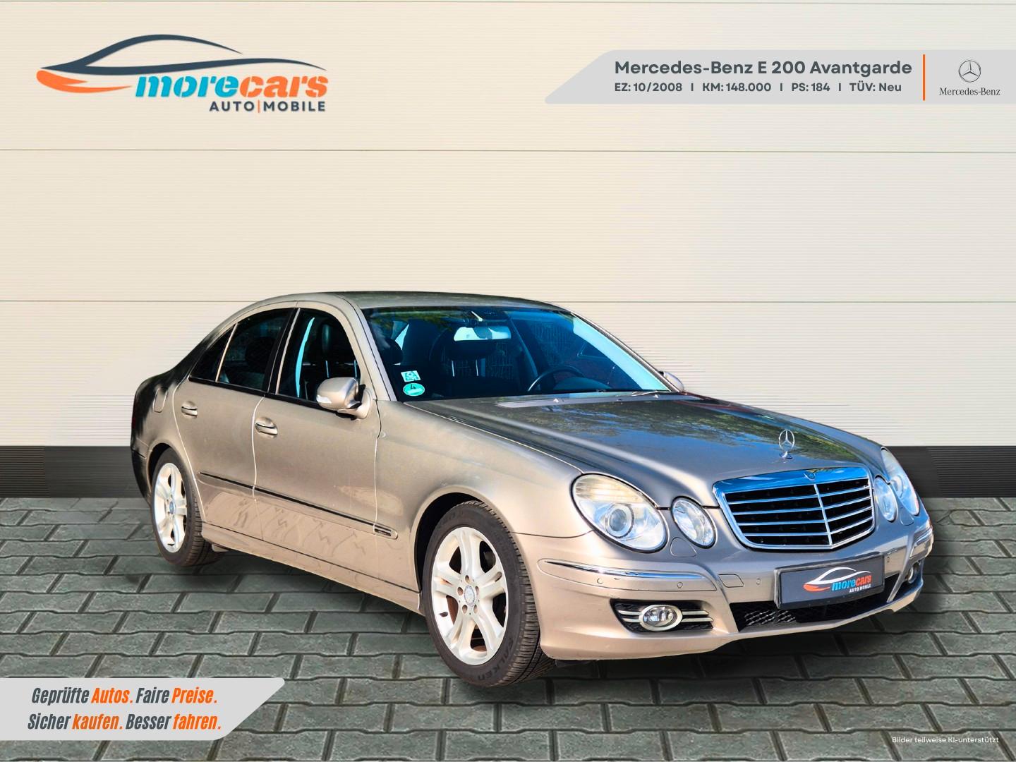 Mercedes-Benz E 200 Kompressor Avantgarde Autom. Teilleder AHK
