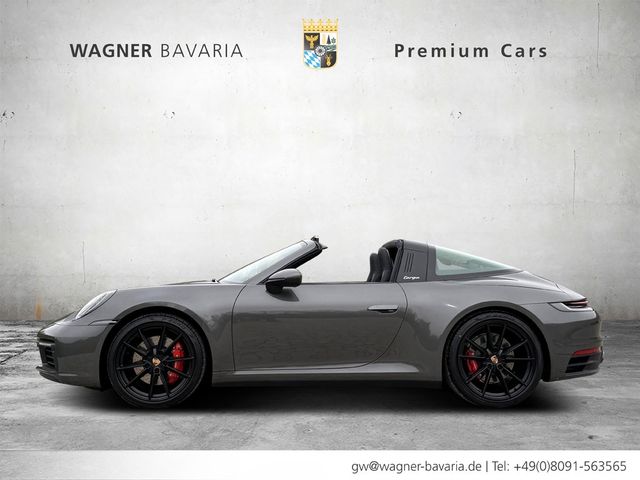 Porsche 992 911 Targa 4 S Tageszul achatgrau Top Komb