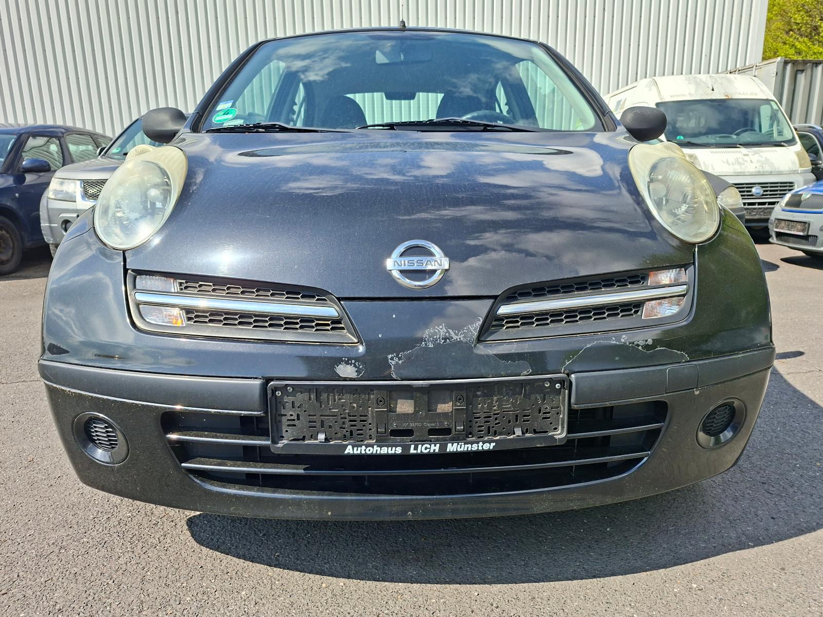 Nissan Micra Visia, 5-Türig, Klima, Servo, ZV, el. FH..