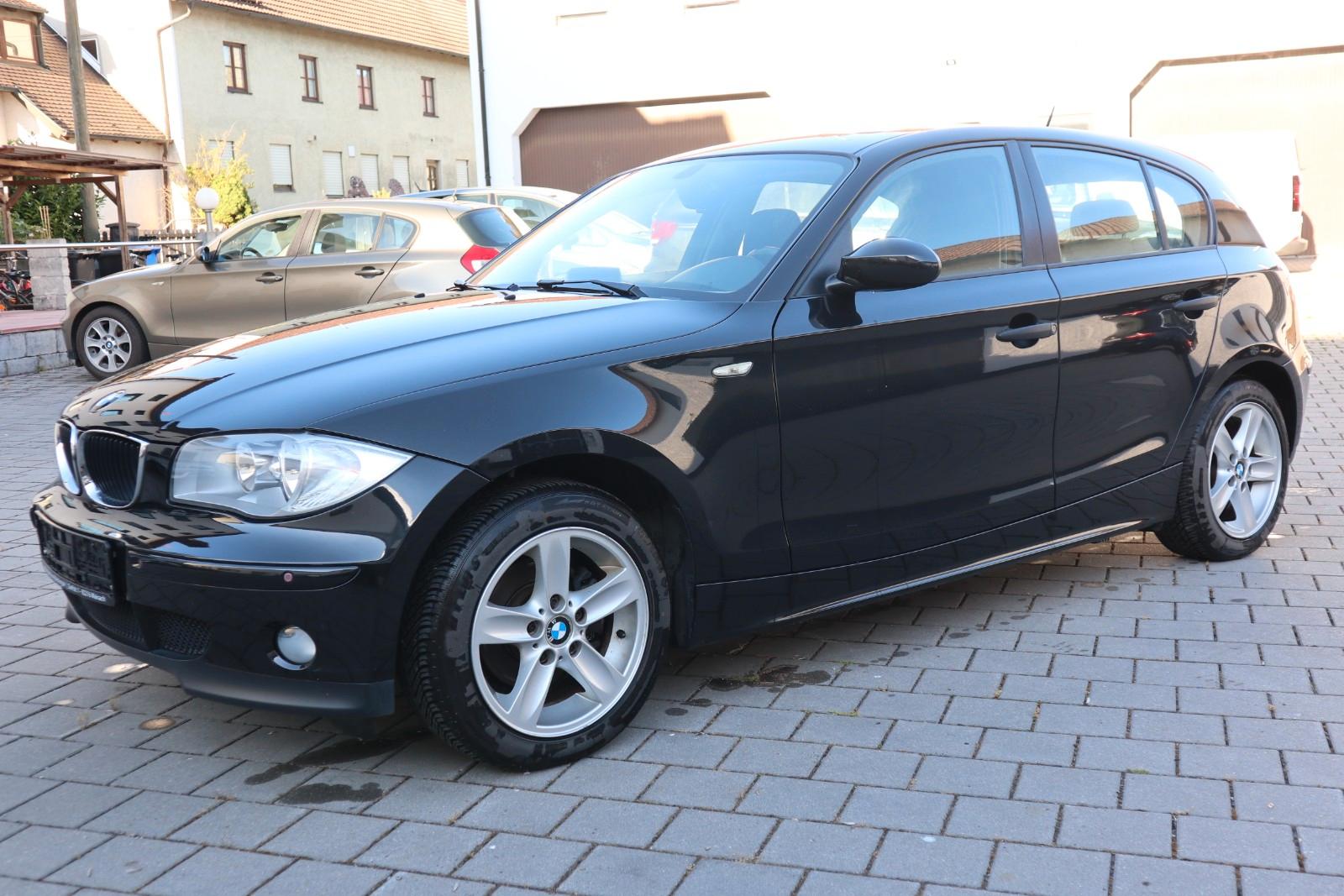 BMW 116i Navi eGSD Sitzheizung Steuerkette & TÜV NEU